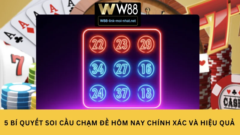 5 Bí quyết soi cầu chạm đề hôm nay chính xác và hiệu quả