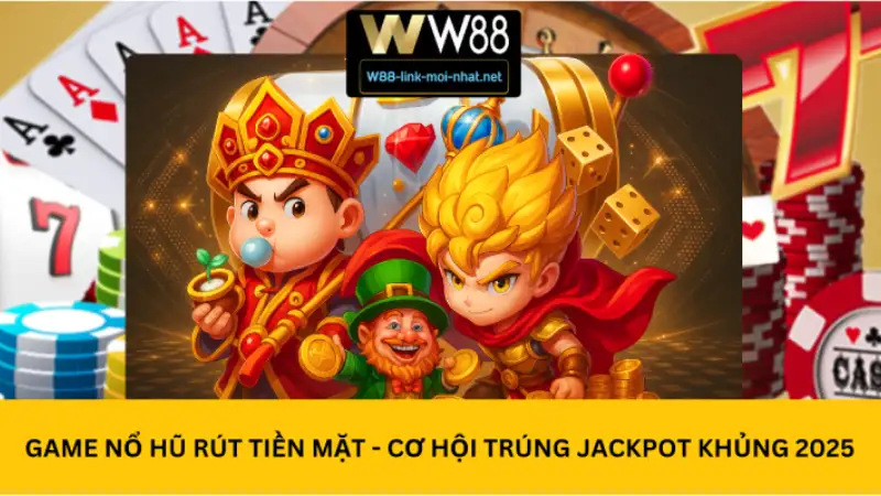Game nổ hũ rút tiền mặt - Cơ hội trúng Jackpot khủng 2025