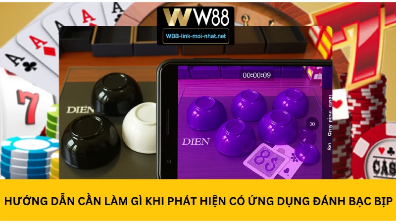 Hướng dẫn cần làm gì khi phát hiện có ứng dụng đánh bạc bịp